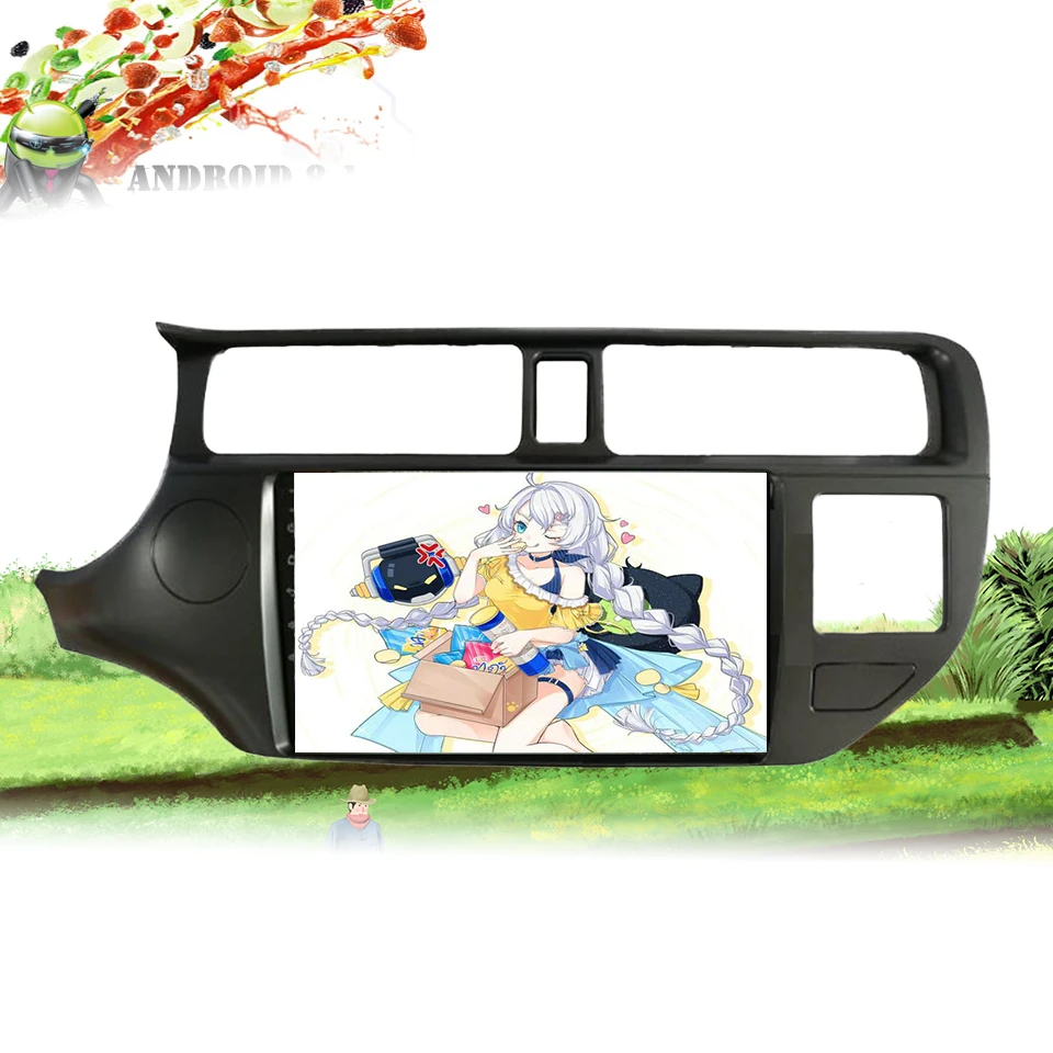 2G RAM 32G ROM 9 дюймов android 10 0 автомобильный dvd-плеер для KIA rio K3 2012-2016 аудио радио