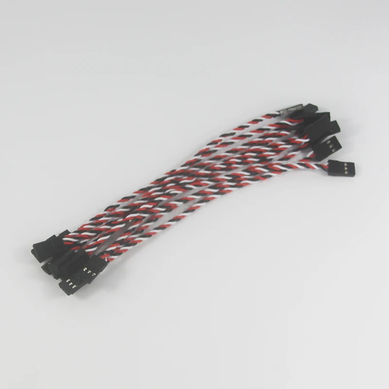 OliYin 20 шт. 15 см 150 мм 26AWG 30 ядер Futaba JR Штекерный с защитой от помех сервоудлинитель