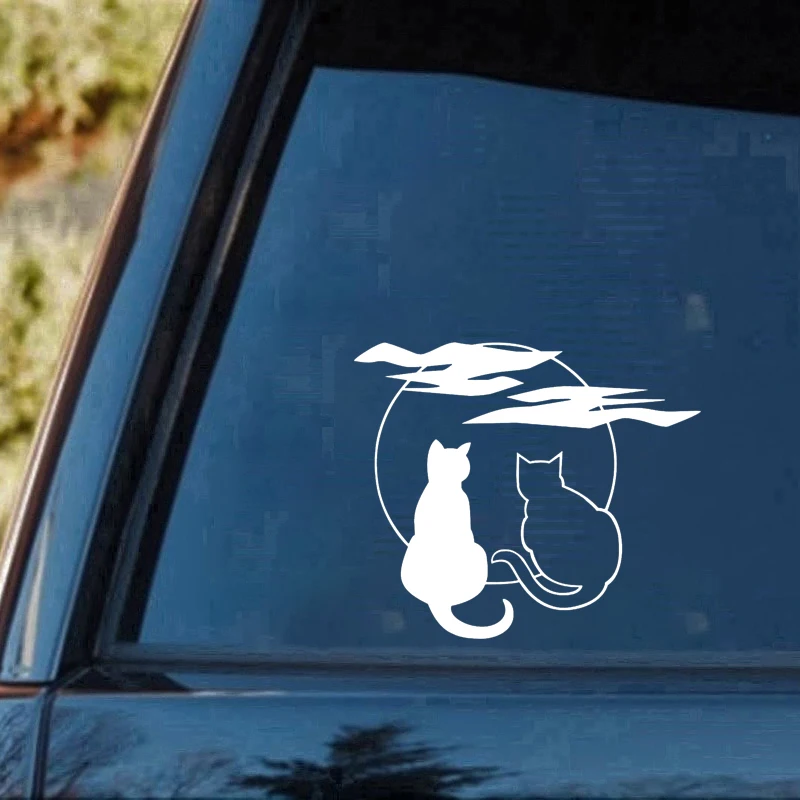 

Cat House Wall Window Glass Car Sticker Laptop Car Car Vinyl Decal Sticker Decor Cute And Interesting Fashion Sticker Decals