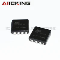 5pcs at80c32x2 um 80c32x2 um plcc44 integrated ic chip new original
