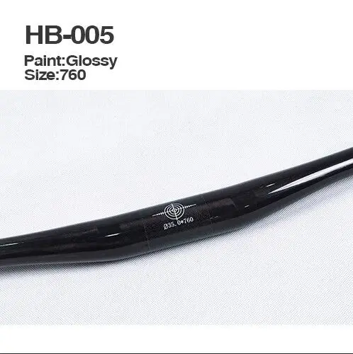 005 glossy 35mm BXT новейший ультра-светильник для горного велосипеда с ручкой из углеродного волокна 31,8 мм 35 мм UD матовый/глянцевый 760 мм детали для велосипеда - Цвет: 005 glossy 35mm