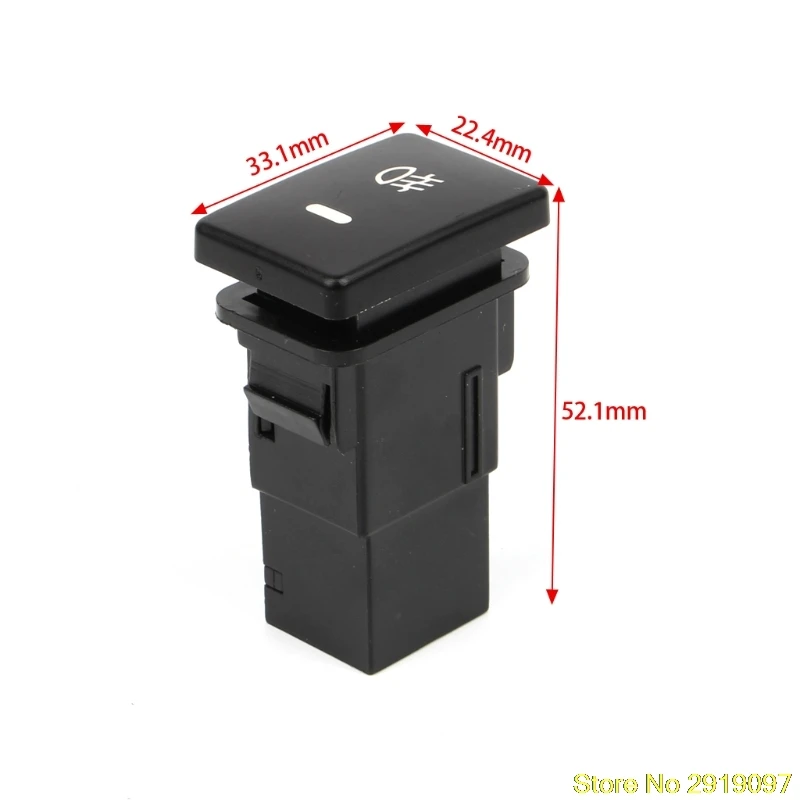 OOTDTY DC 12V передний противотуманный светильник кнопочный переключатель 4 провода кнопка для Toyota Camry Prius Corolla