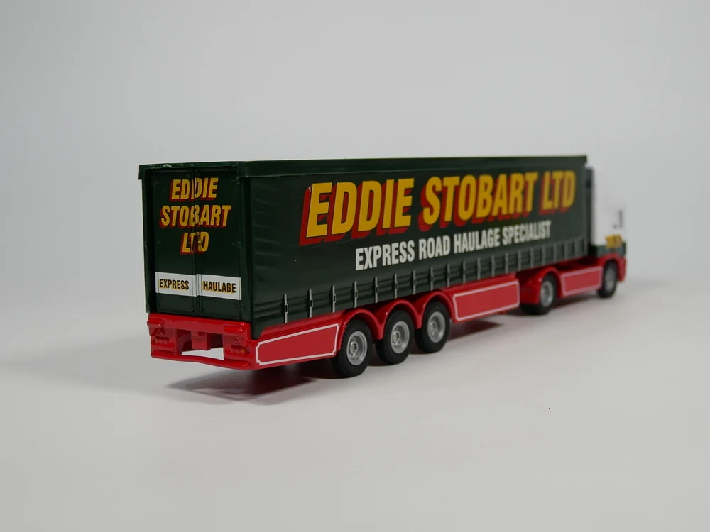 Atlas 1: 76 ERF curtiside EDDIE STOBART литая модель