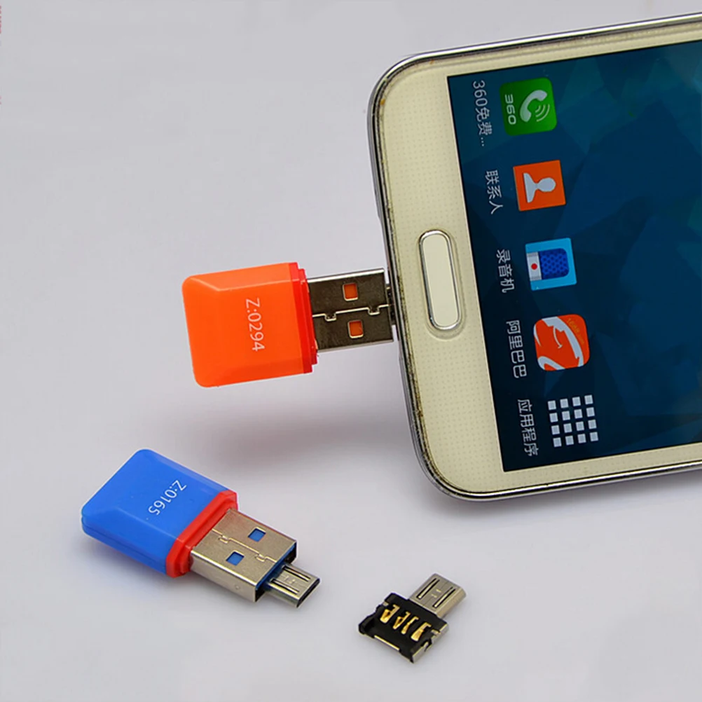 2 шт. Мини 5pin USB флэш диск u микро OTG кабель адаптер конвертер для Xiaomi HTC Samsung HuaWei