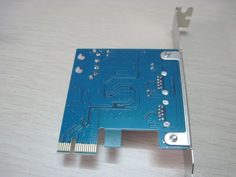 Низкий + обычный кронштейн для ПК компьютера PCI E Express к двойному 2 портовому USB 3 0