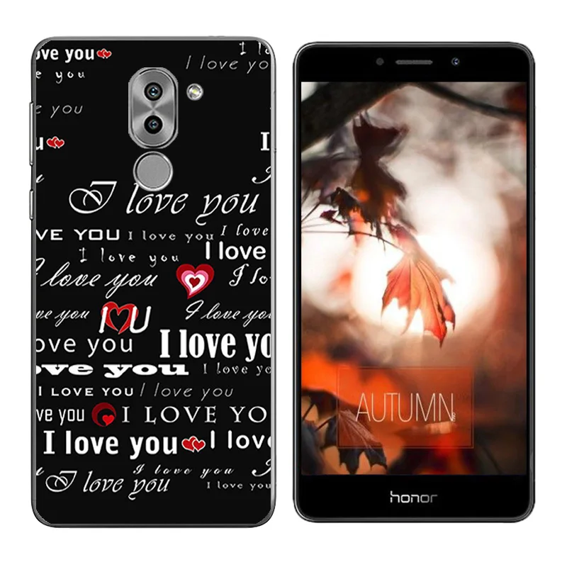 Чехол для Huawei Honor 6X с принтом персонажа задняя крышка GR5 2017 Чехлы чехол Mate 9 Lite