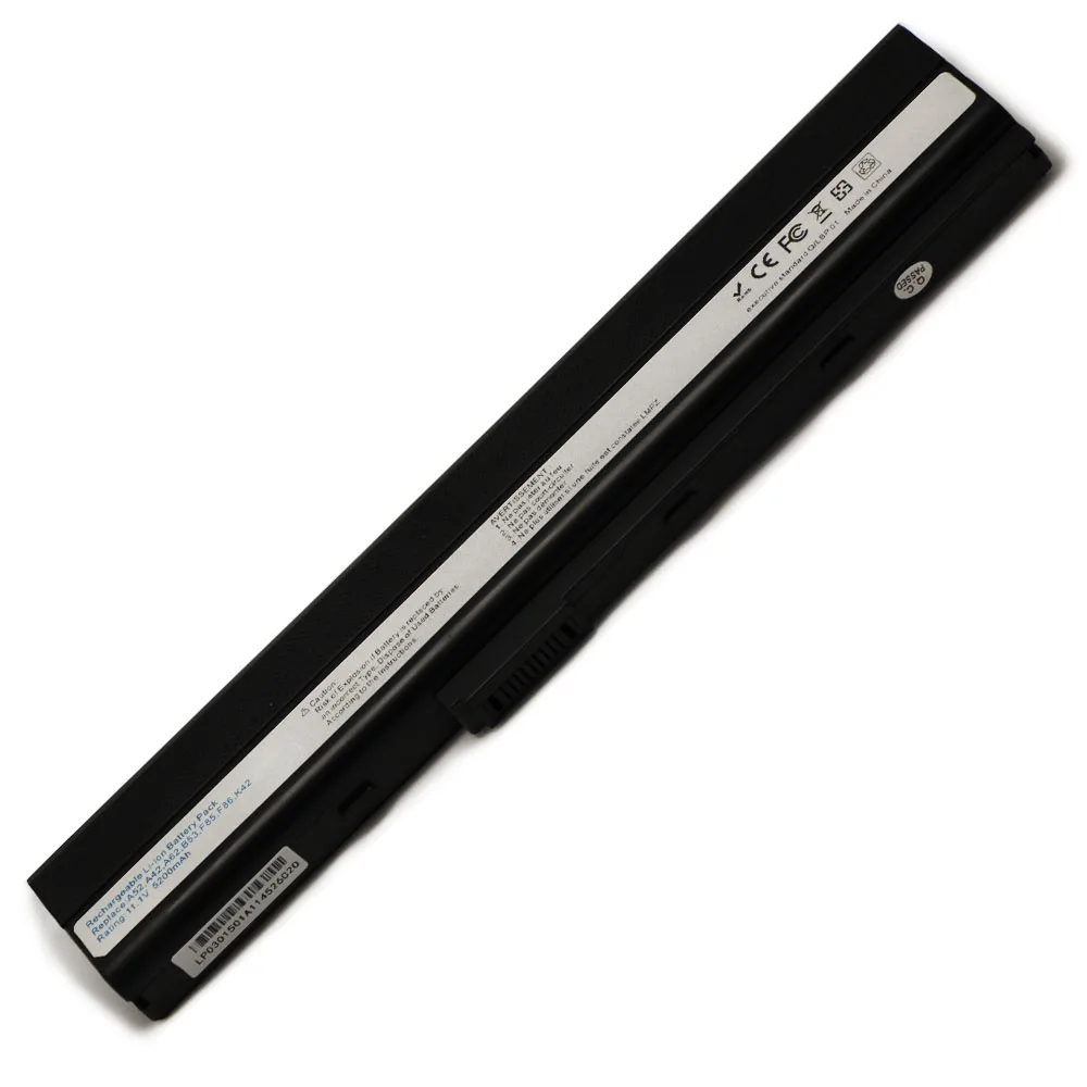 5200 MAH Сменный аккумулятор для ноутбука Asus K42 K52 k52j A31-K52 A32-K52 A41-K52 A42-K52 B53 A31-B53 |