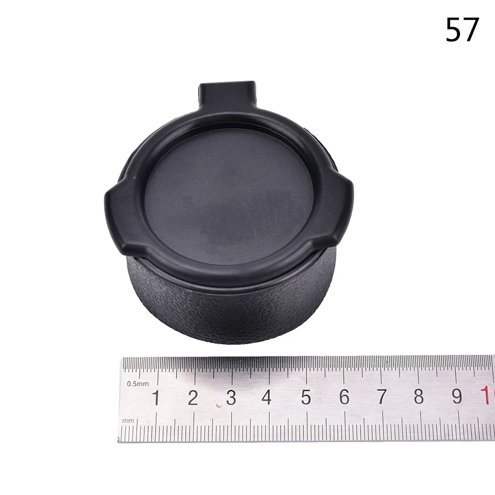 57mm Калибр прицел крепление быстрый флип Весна вверх открытый крышка объектива Крышка глаз защита объектива Крышка для охоты прицел крышка распродажа - Цвет: 57mm