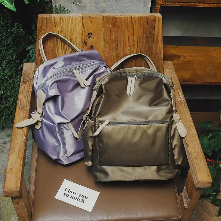 Новый женский водонепроницаемый нейлоновый рюкзак женский рюкзак для школы для девочек модная путешественницкая сумка Mochilas Sac AQ-2660.