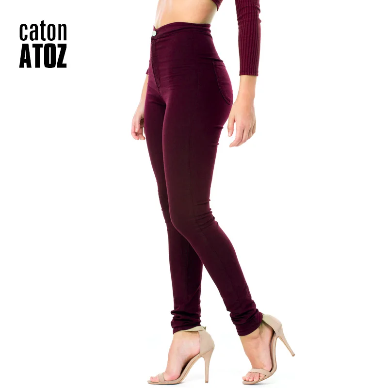 Женские джинсы карандаш catonATOZ эластичные с высокой талией 2035|high waist jeans|jeans highwomen high