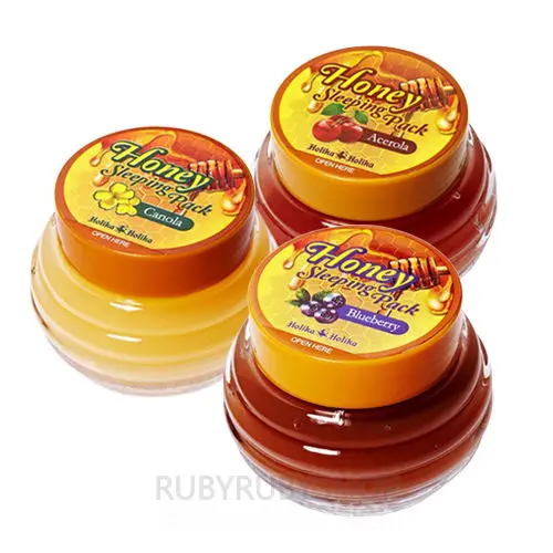 Holika пакет для сна 90 мл медовая питательная маска лица Уход за кожей отбеливающая