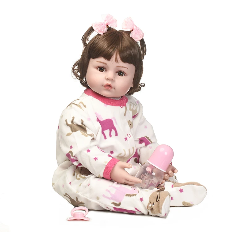 Новое поступление ручной работы Reborn Baby 58 см 23 дюймов мягкая виниловые куклы