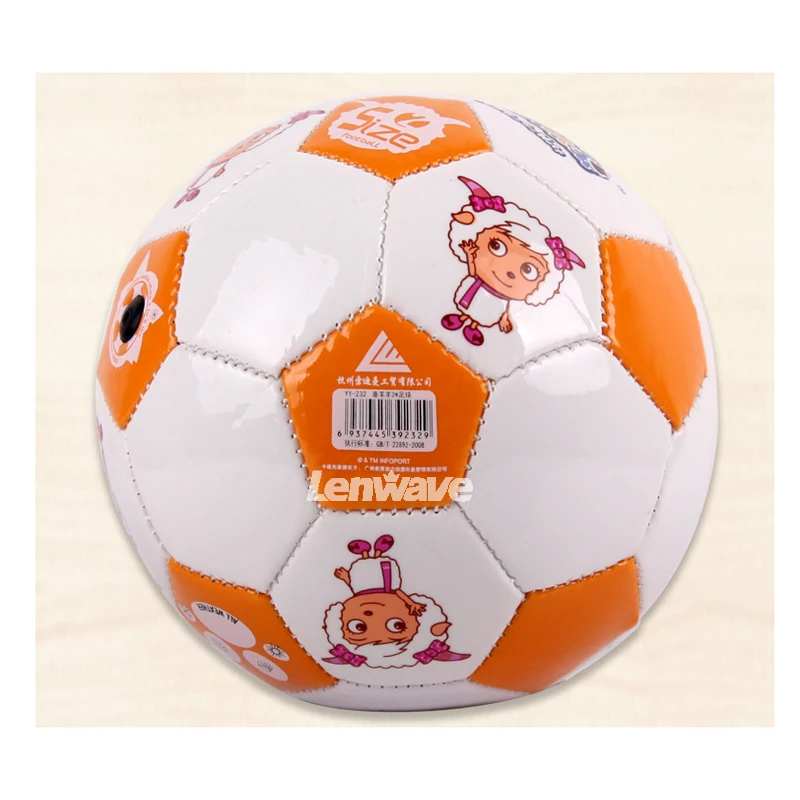 Лидер продаж мини футбол мяч размеры 2 Plesant козы и большой волк футбольный из ПВХ