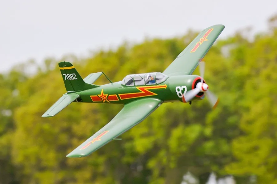FMS 1200 мм 1 2 м (42 9 дюйма) CJ6 CJ-6 RC самолет китайский тренажер с уклоняющим 3S EPO хобби