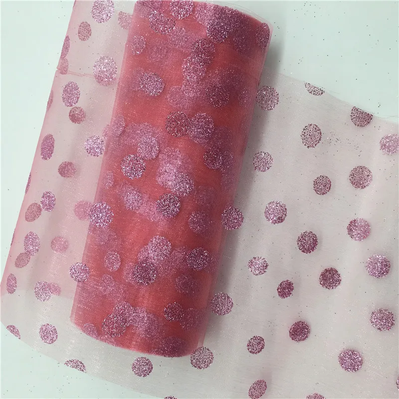 Фатиновая юбка пачка 10YardX15cm с хрустальным помпоном рулон органзы сетчатый