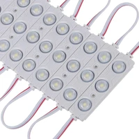 1000pcs dhl new 2835 3led injection led module 12v with lens waterproof ip67 160 degree 1 5w whiteled signshop bannerb