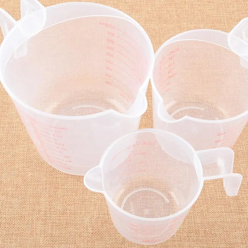 2018 1000ml Plastic Liquid Measuring Jug Cup Graduated Surface Cooking Bakery Kitchen Lab | Дом и сад