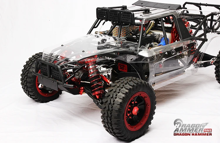 МР Racing Dragon HammerV2 с двигателем KM36cc и 2 шт 70 кг сервоприводы производительность трубы
