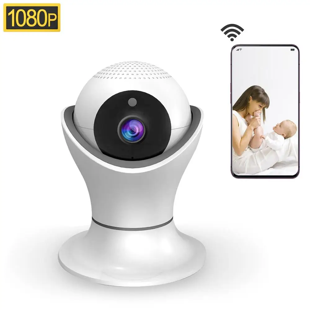 HD 1080P облачная Беспроводная ip камера для домашней безопасности CCTV сетевая Wifi Bulit