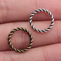 wysiwyg 20pcs 15x15mm small circle charms connector circle charms for jewelry making 2 colors circle charms