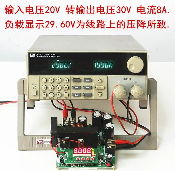 B900W высокой точности Вход 8-60 V постоянного тока до 10-120 в 900 Вт преобразователь постоянного тока светодиодный Управление повышающий преобразователь постоянного тока с Напряжение трансформаторный модуль 40% OFF