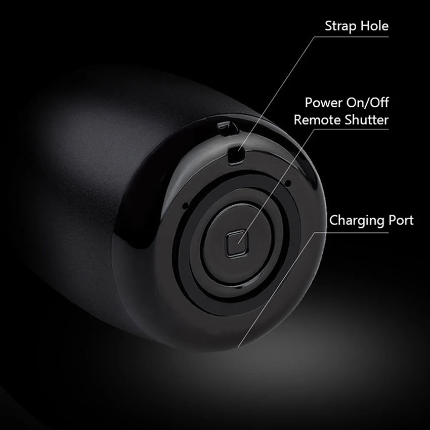 Aimitek TWS супер мини беспроводной Bluetooth динамик карманный размер Портативный бас алюминиевый динамик селфи пульт дистанционного управления Кнопка воспроизведения музыки