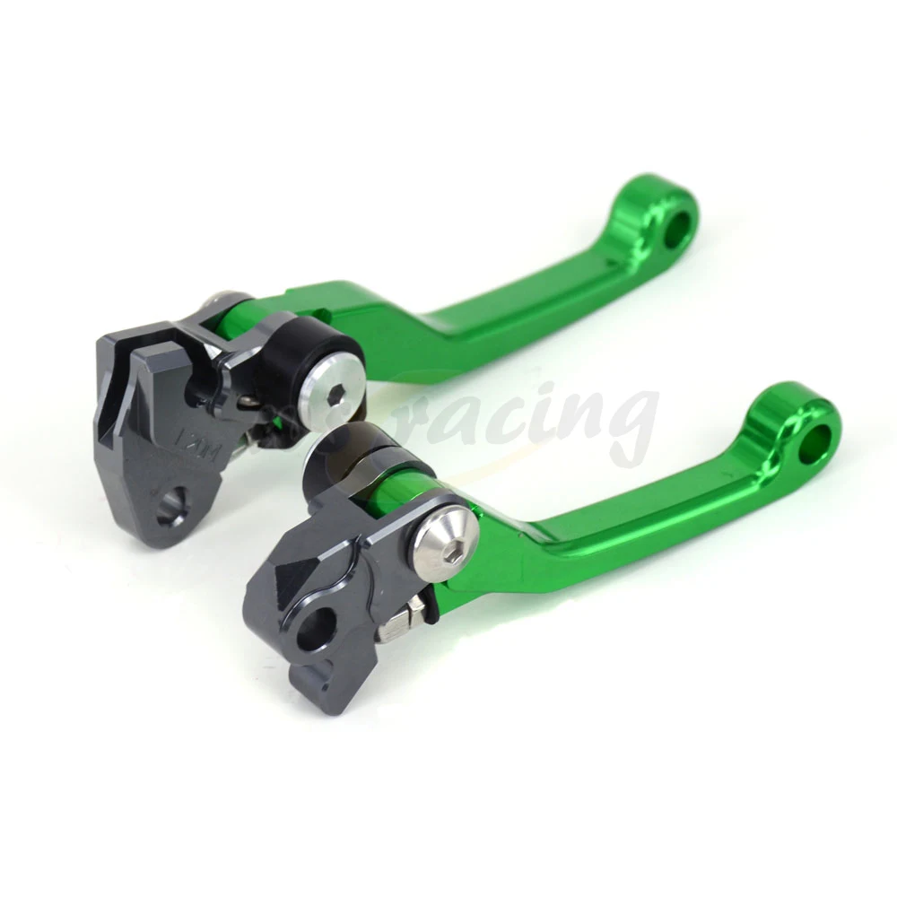 Складной поворотный рычаг сцепления и тормоза для KAWASAKI KX65 00-20 KX85 01-20 KX125 00-05 KX250 KX250F
