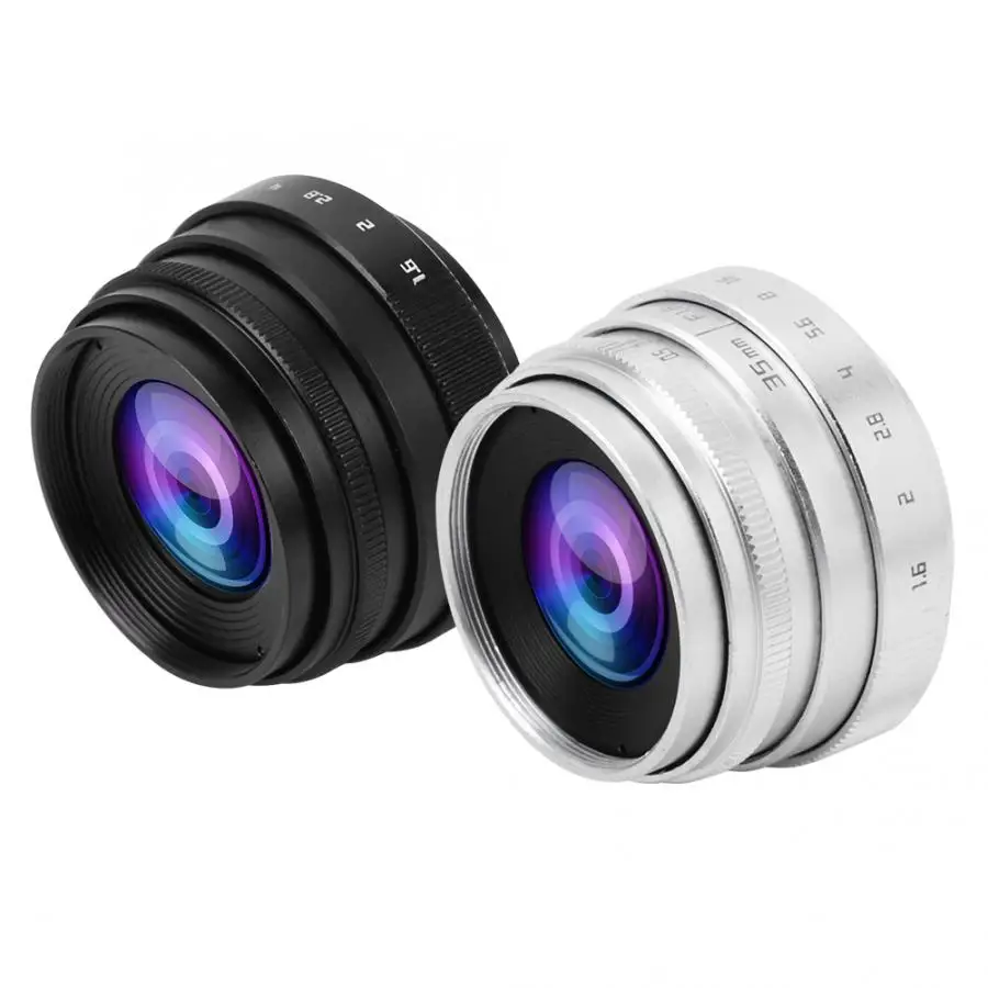 35 мм F1.6 CCTV C крепление объектив с большой апертурой для Sony NEX M4/3 FX|Объективы