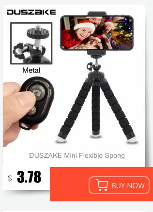 DUSZAKE гибкий Gorillapod Octopus мини штатив для телефона камеры Мини штативы для телефона Мобильный штатив для iPhone Samsung Xiaomi