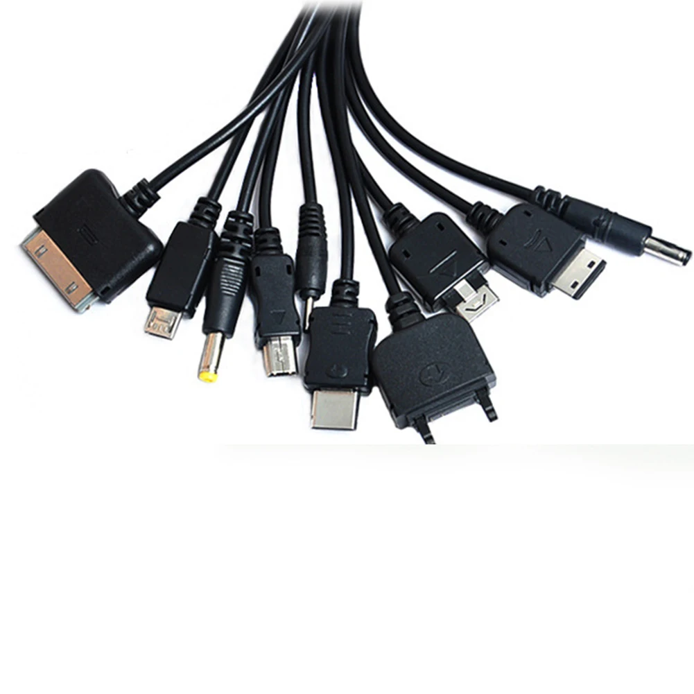 Универсальный телефон usb зарядный кабель Multicharger 10 видов от 1 до силовой соединительный Y/USB/удлинитель|Кабели