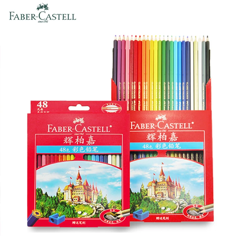 Faber Castell 36 48 72 цветные карандаши Lapis De Cor профессиональные искусственные фотообои