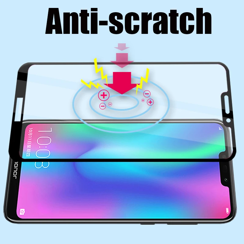 Закаленное стекло для Honor 8 lite 8c стеклянная крышка телефона honor light c8 c honor8 Защитная