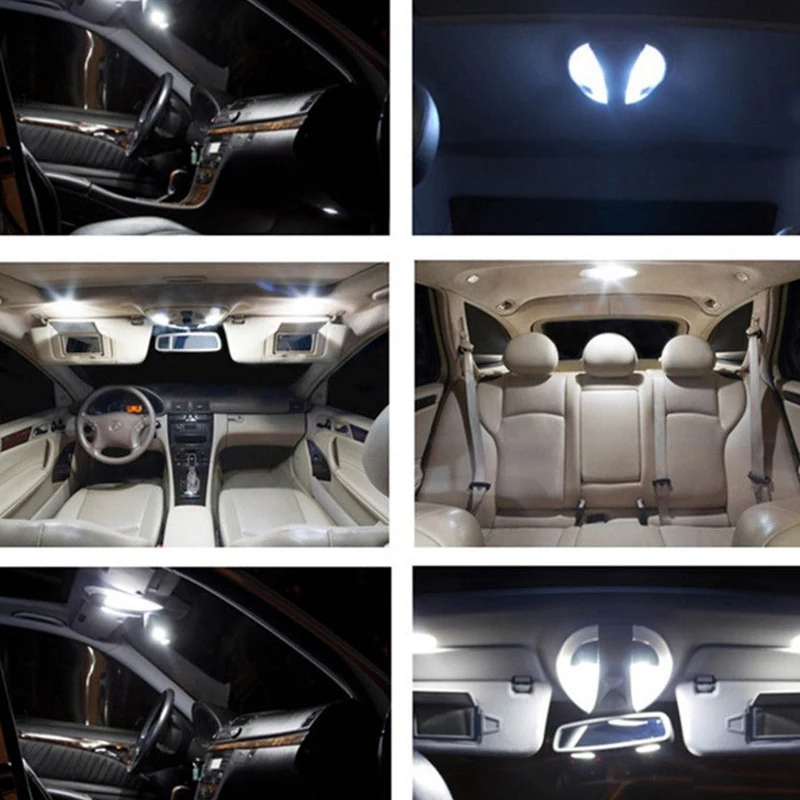 27 шт. Белый светодиодный комплект для Mercedes Benz E Class W211 2002 2008|Фара авто в сборе| |