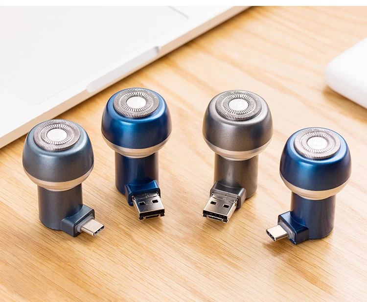 Мини USB Бритва для смартфона наружная дорожная бритва портативные микро usb/USB type C