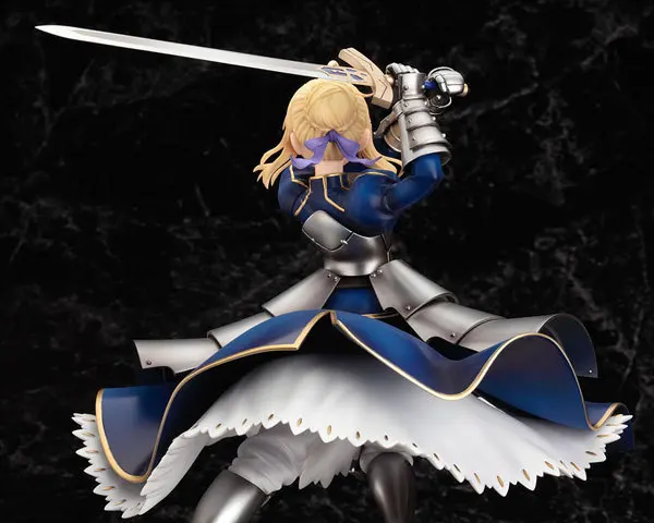 HKXZM Anime 25CM Fate Stay Night Saber Lily Excalibur PVC Figure Game Collectible Toy Brinquedos Model | Игрушки и хобби
