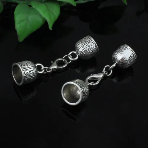 Подходит для шнура 10 мм Модный шнур из цинкового сплава набор наконечников