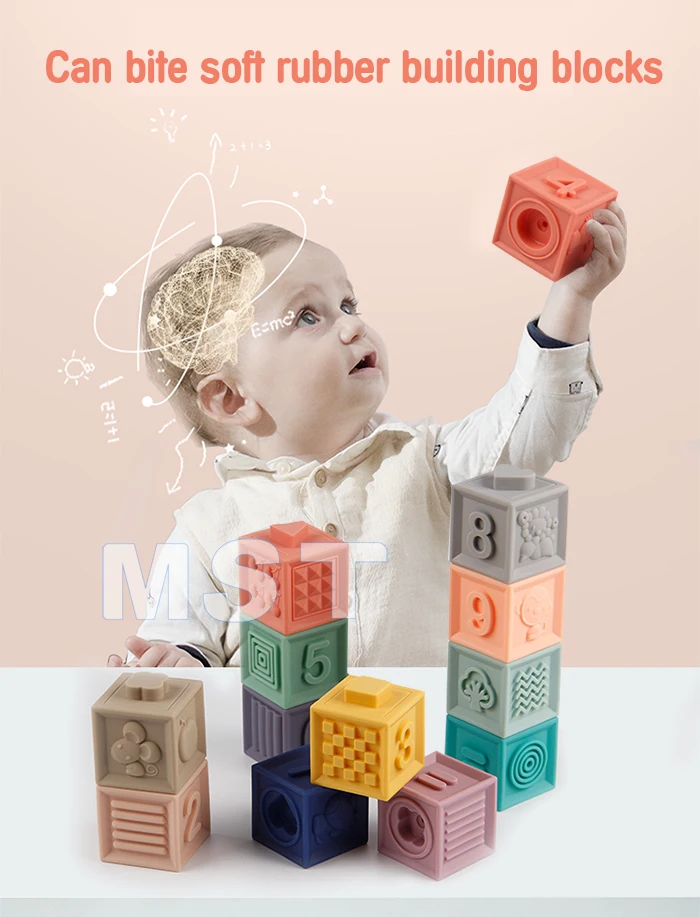 Мягкие игрушки для детей сенсорные силиконовые 3D сенсорные руки мягкие шарики детские массажные с резиновым покрытием Прорезыватели Squeeze мяч для ванной игрушки