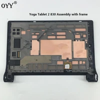 used lcd display panel screen monitor touch screen digitizer glass assembly with frame for 8 lenovo yoga tablet 2 830 830l 830f