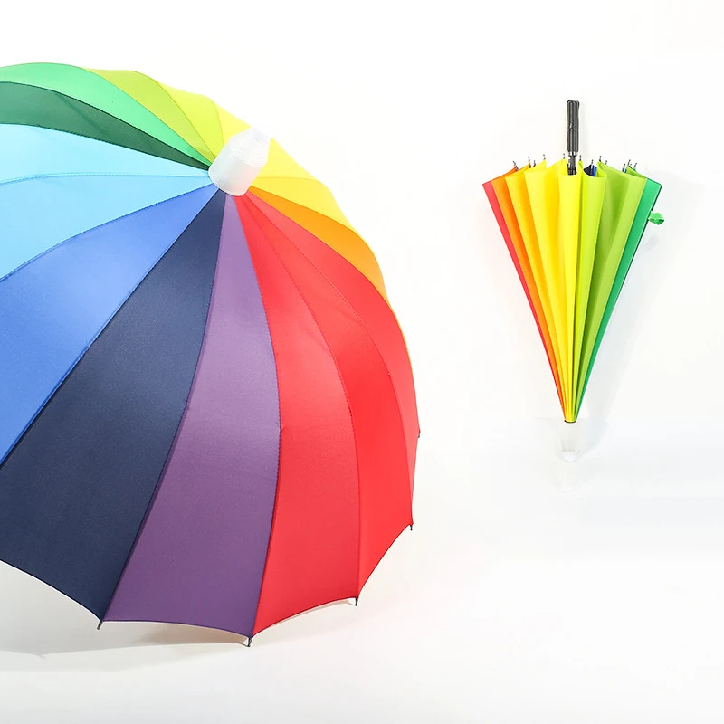 Длинные ручки прямые дождевые зонты с водонепроницаемым чехлом чехол для мужчин