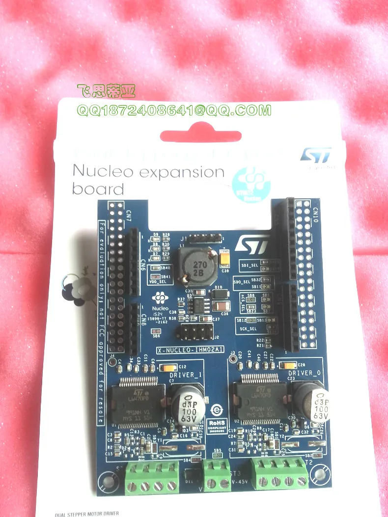 

spot X-NUCLEO-IHM02A1 NUCLEO BOARD L6470 MOTOR DRIVER Electronic inventory