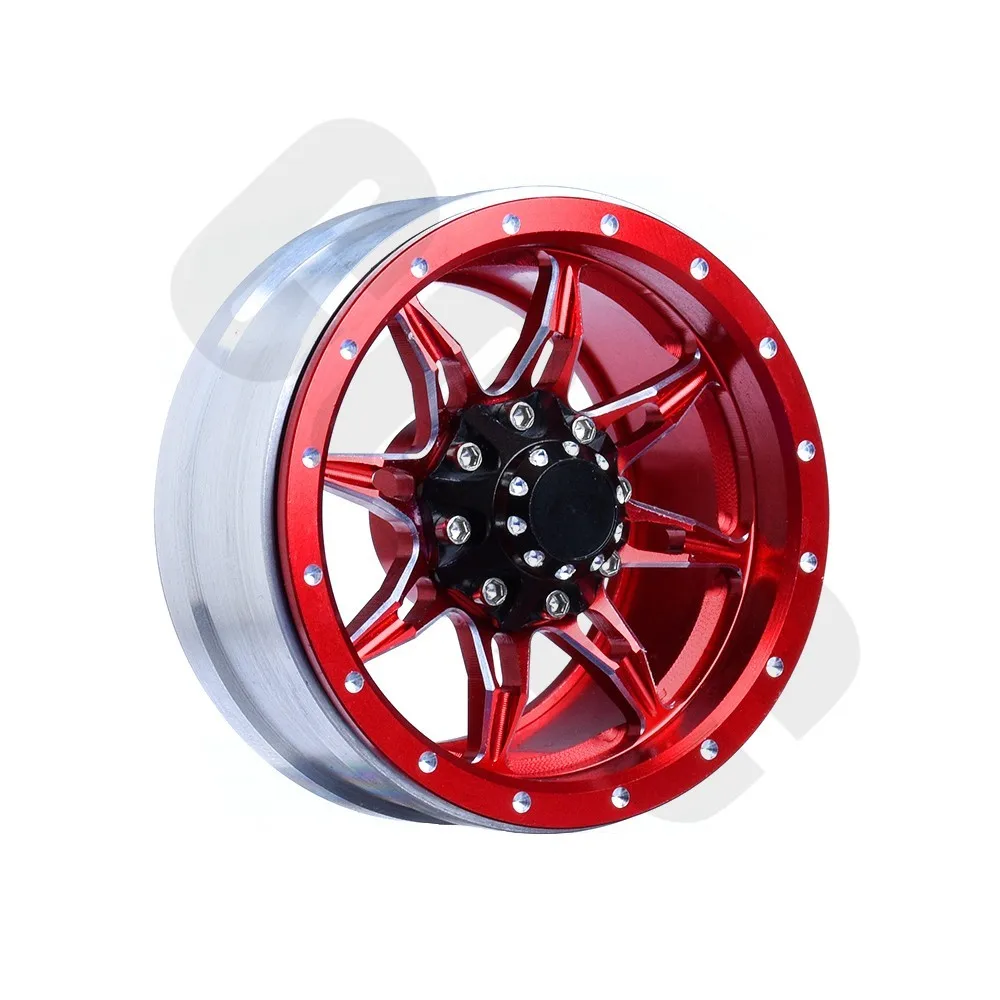 4 шт. CNC металлический сплав 1 9 дюйма обод ступицы колеса Beadlock для 1/10 RC Гусеничный