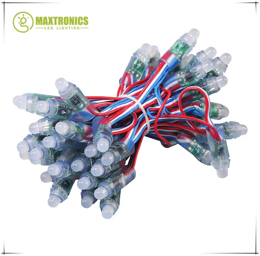 1000 шт. 12 мм WS2811 2811 IC полноцветный пиксельный светодиодный модуль света DC 5 В вход