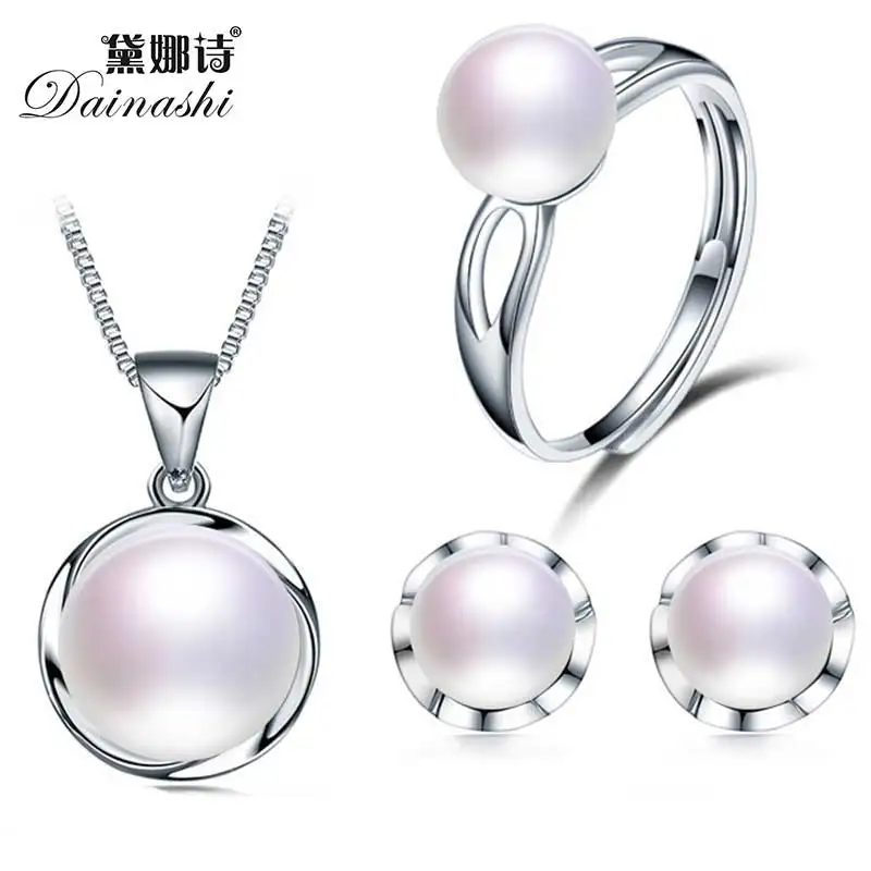 2017 Лидер продаж 100% из натуральной пресноводных Ювелирные изделия жемчуга