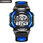 2020 цифровые детские часы, спортивные детские наручные часы, многофункциональные, красочные, легкие, водонепроницаемые, для студентов, электронные часы, Прямая поставка