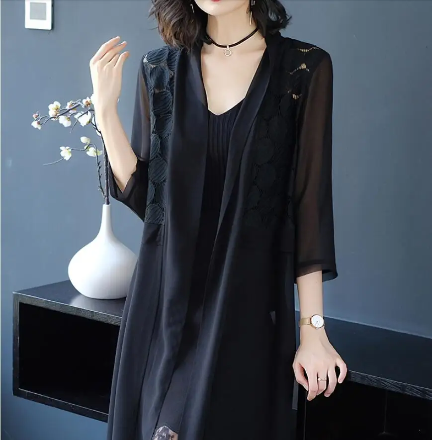 

2019 Summer Lace Link Hollow Out Thin Chiffon Korean Fashion Ladies Tops Harajuku Women Blouse Top