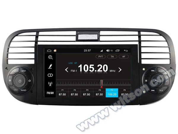 WITSON S200 Android 8 0 Восьмиядерный 32 ГБ флэш автомобиль DVD для FIAT 500 автомобильный Радио
