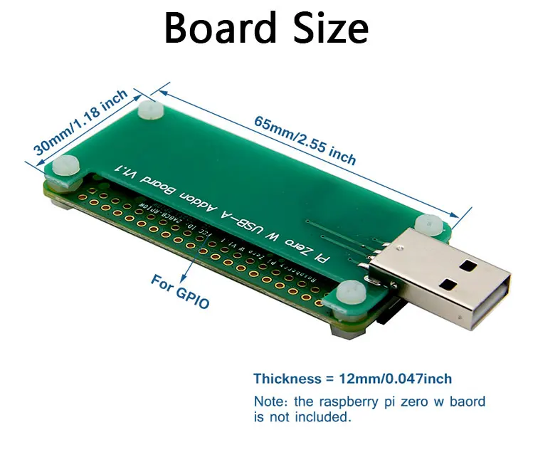 The Raspberry Pi Zero Pi zero W Pi Zero WH BadUSB Board Bundle Pi0 Addon Board