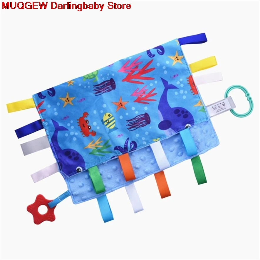 Мягкое спящее успокаивающее полотенце безопасное одеяло для рук BB звуковые