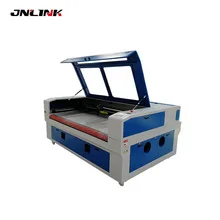 80 Вт 100 автоматическая подача ткани одежды текстиля 1610 Cnc лазерная машина для