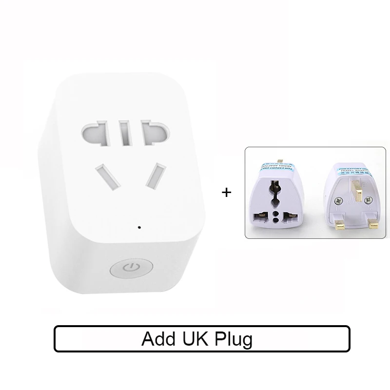 Add UK Оригинальная Xiaomi mi интеллектуальная розетка ZigBee версия пульт дистанционного управления таймер обнаружения мощности с умным домашним приложением mi Home - Цвет: Add UK